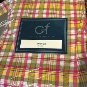 NWT C&F Enterprise Valance
